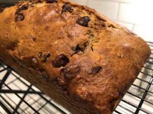 Banana Chocolate Chip Pecan Loaf